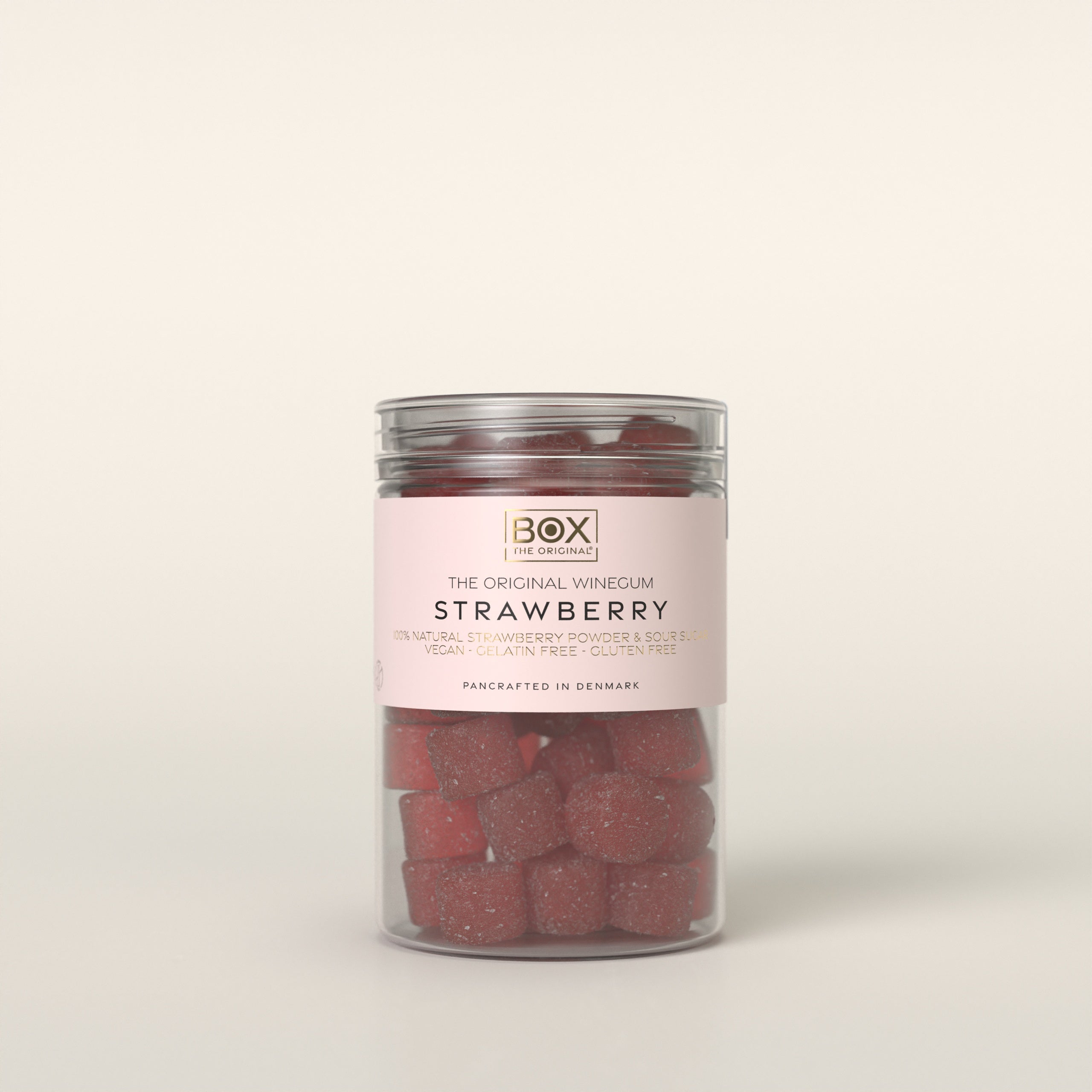 ROHR – GOURMET-FRUCHTGUMMI - ERDBEERE - 100 % VEGAN