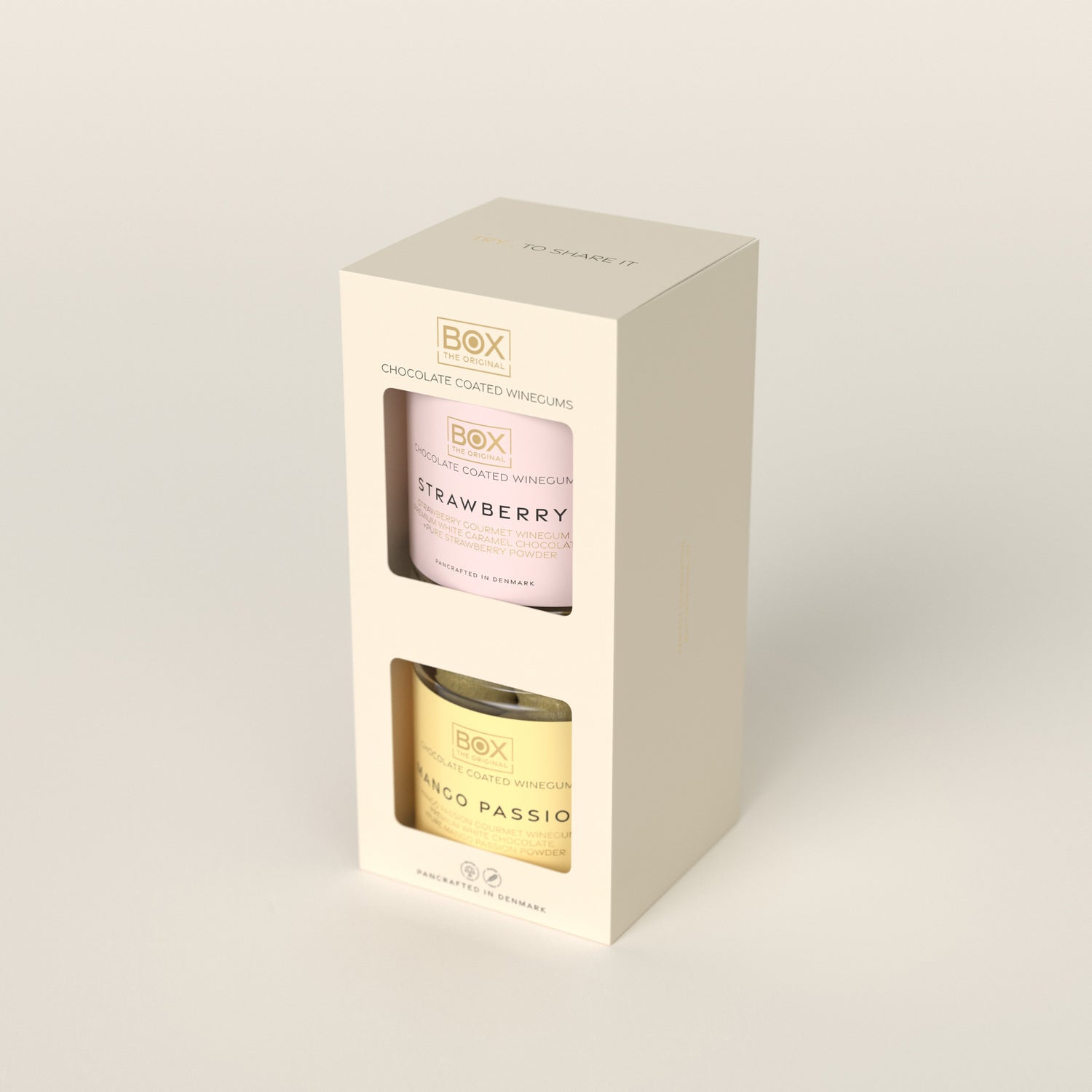 GESCHENKBOX 2 - B - Erdbeere + Mango-Passionsfrucht
