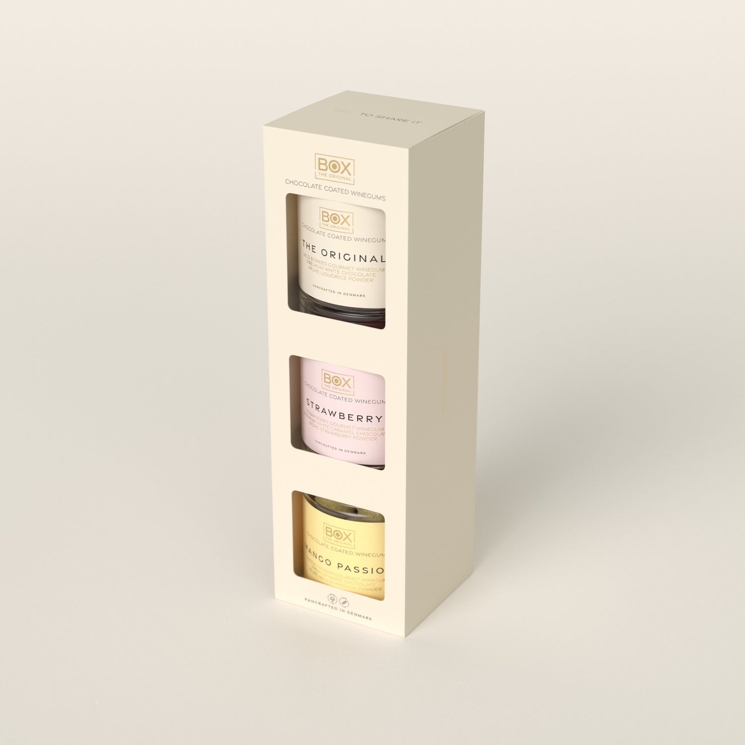 GESCHENKBOX 3 - E - The Original + Erdbeere + Mango-Passionsfrucht