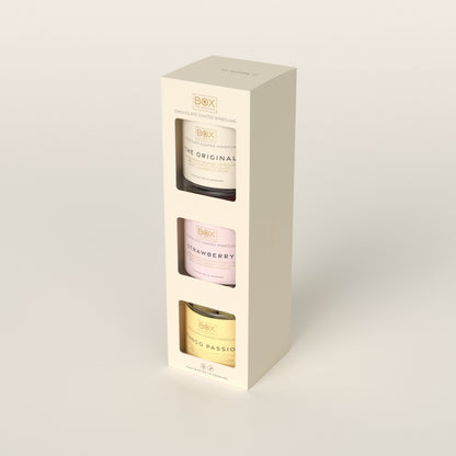 GESCHENKBOX 3 - E - The Original + Erdbeere + Mango-Passionsfrucht