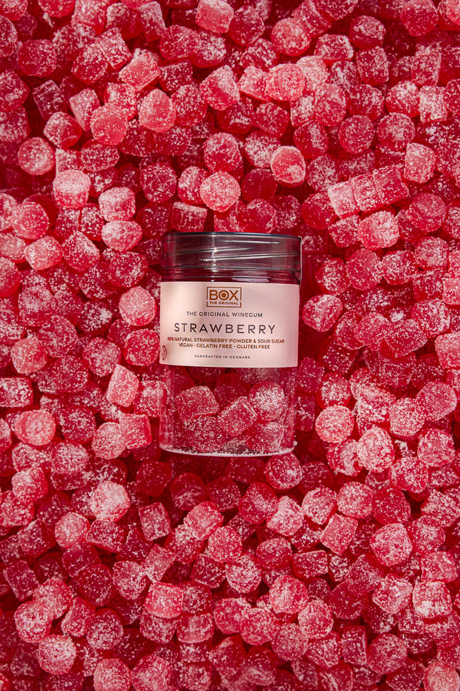 ROHR – GOURMET-FRUCHTGUMMI - ERDBEERE - 100 % VEGAN